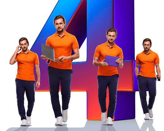 Великолепная четверка Ростелеком в село Зуята (Пермский край)